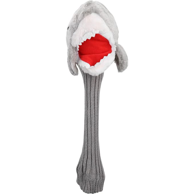 Tête de Requin Animal Golf Bois Driver Couvre-Tête white