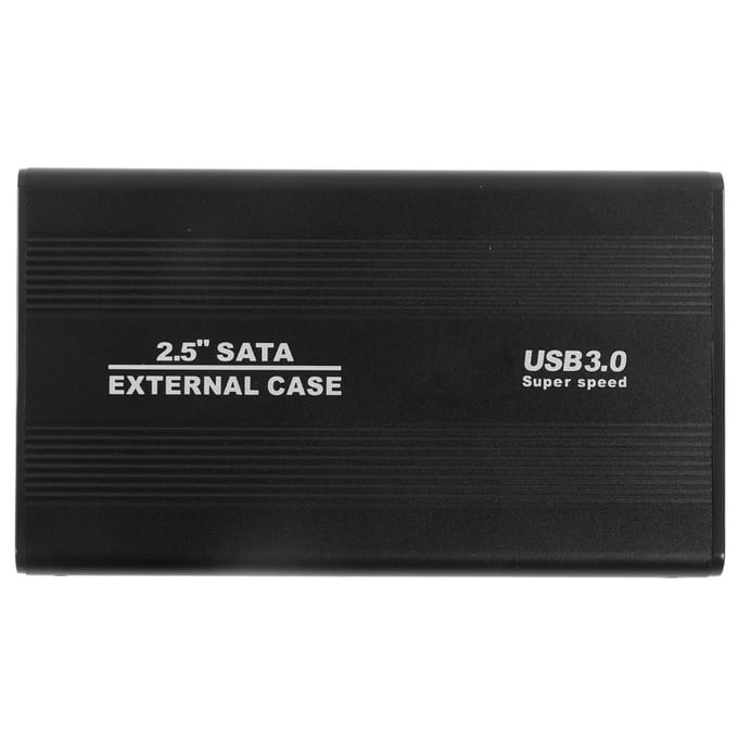 Boîtier Disque Dur 2.5in 4TB Indication LED Boîtier Aluminium Hot Swappable Port USB 3.0 5Gbps noir