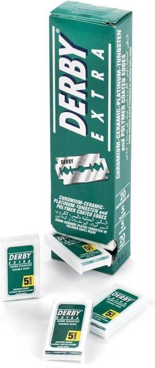 Derby Professional Double Razor Blades Scheermesjes - 50 stuks | Scheermesjes Vrouw + Man
