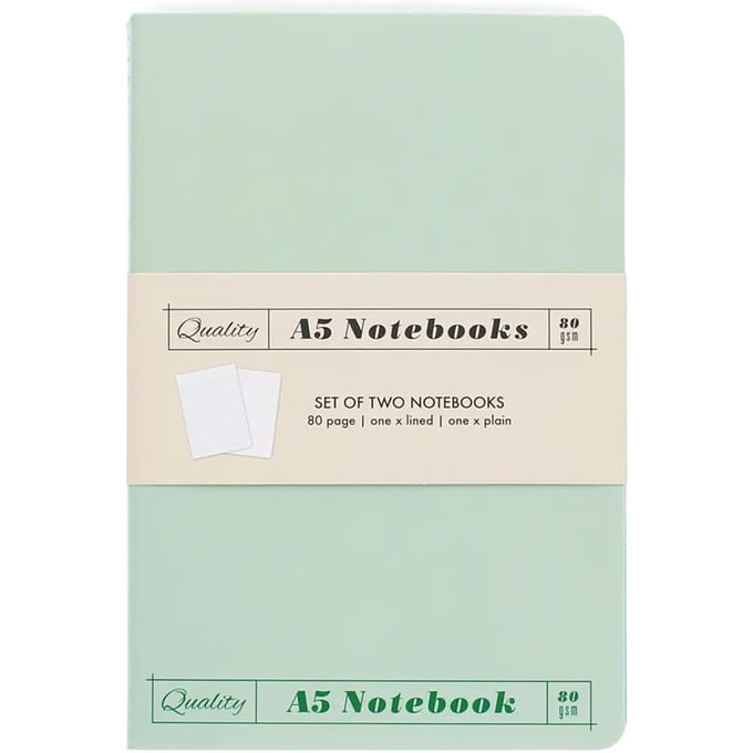 Kladblok Rex London A5 (x2)