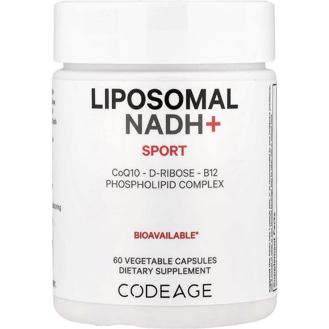 Codeage, liposomale NADH+, Centurion, 60 capsules