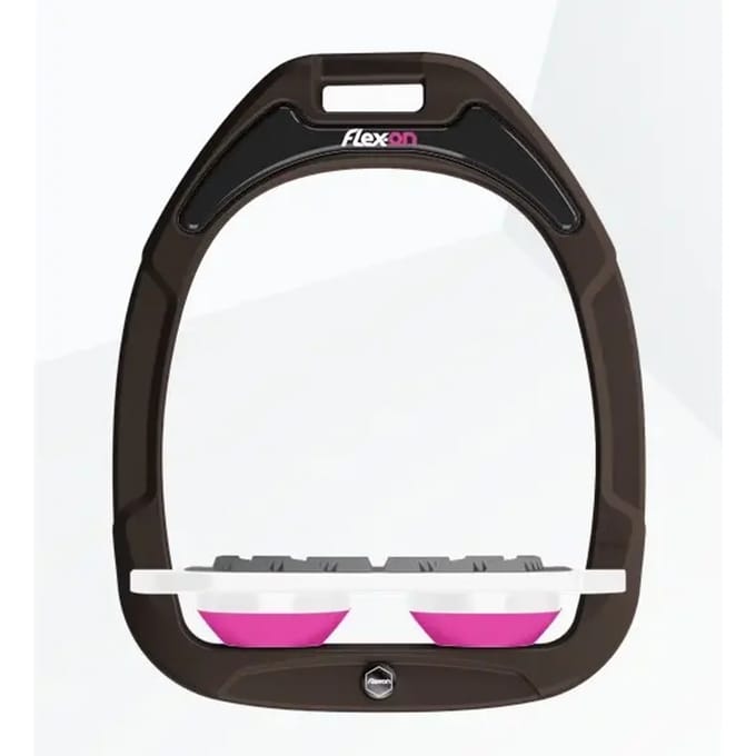 Plaatschaar met Grip Bruin/Wit/Roze Flex-On Green Composite