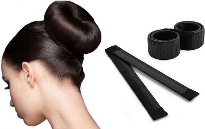 Jumada - Magic bun – Knot maker – Perfecte Knot – Zwart – Donker
