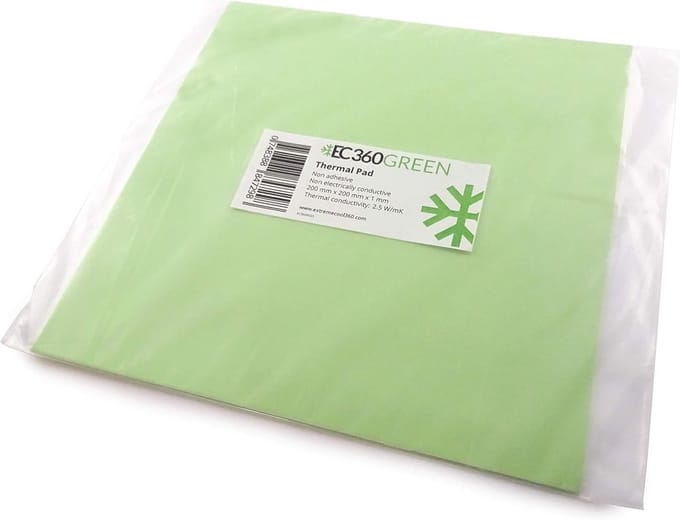 Thermische Koelpasta Pad 2,5 W/mK (200x200x1,0 mm) voor Elektronica
