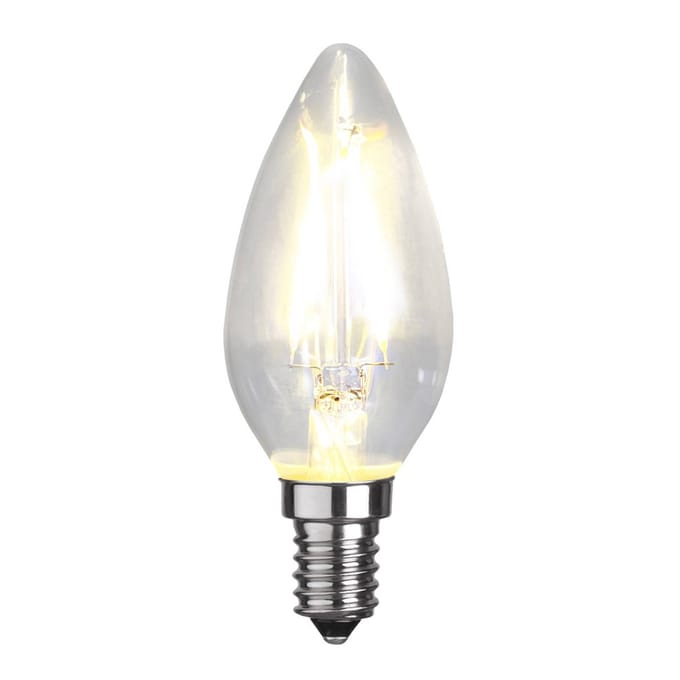STAR TRADING LED-kaarslamp E14 B35 2W 2.700K filament 250lm