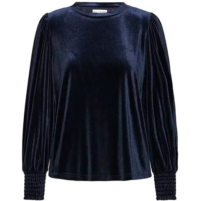 Vrouwen trui met ronde hals Pulz Jeans Barbara