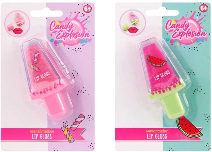 Canenco lipgloss speelgoed Create It! Candy Explosion Fruit multi kleuren.