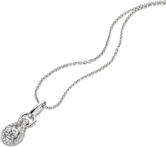 Orphelia ZH-4770 - Ketting met hanger - Zilver 925 - 45 cm