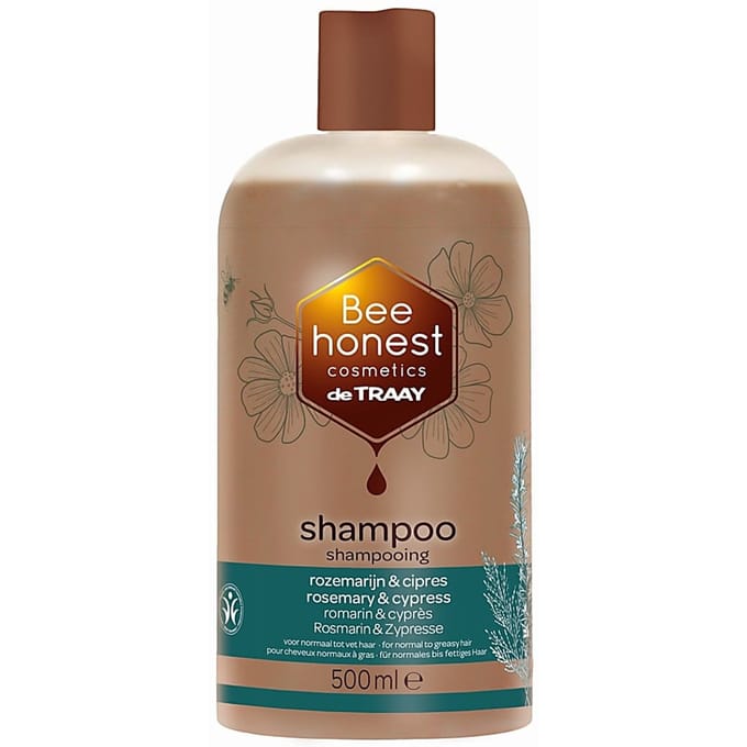Bee Honest Shampoo Rozemarijn & Cipres 500ml vet