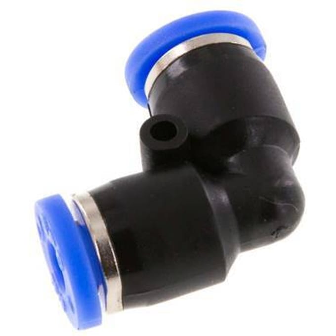 5/32'' 90 graden L-verbinding PBT Insteekfitting NBR [2 Stuks]