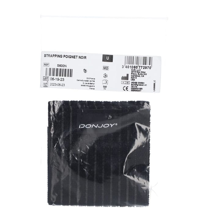 DonJoy® Strapping Pols Zwart 1 Overige