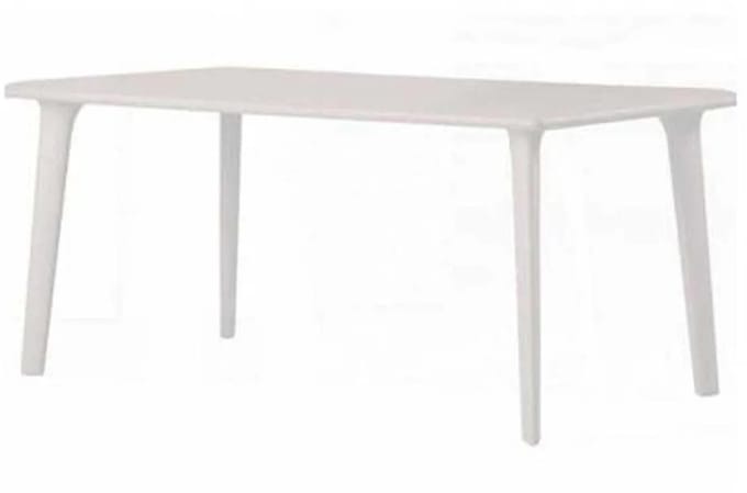 Resol New Dessa 160x90 Cm Tuintafel Wit