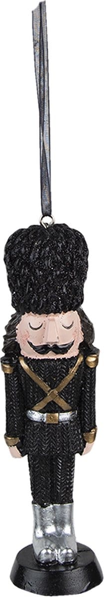 Clayre & Eef Kersthanger Notenkraker 13 cm Zwart Kunststof