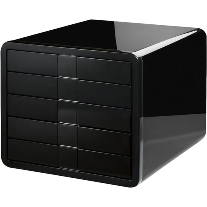 HAN i-BOX 1551-13 Ladebox Zwart DIN A4, DIN C4 Aantal lades: 5