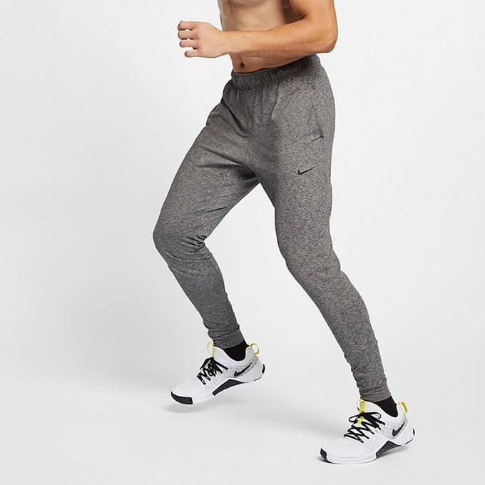 Nike Gebreide Joggingbroek Heren Grijs AT5697-032 S gray