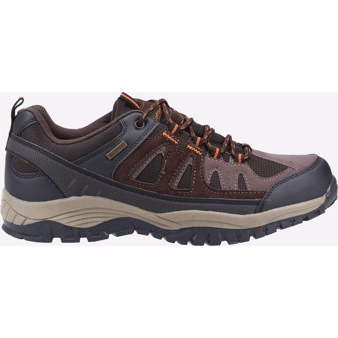 Cotswold Maisemore Low Suède Heren Wandelschoenen In Het Bruin