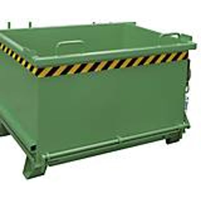 Bodemklepcontainer SB 750, groen