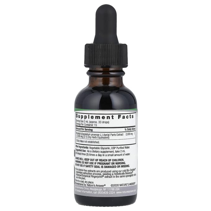 Nature's Answer, Meidoornextract, Alcoholvrij, 2.000 mg, 30 ml(1 fl oz)