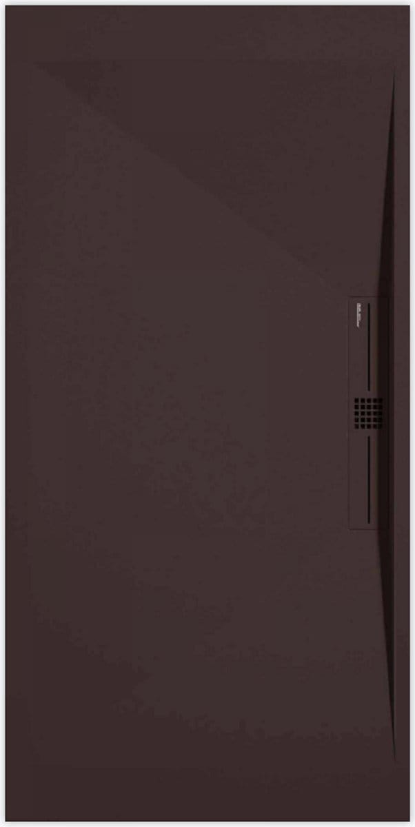Sanifun douchebak Stone Side Chocolate Smooth 1000 x 800 P