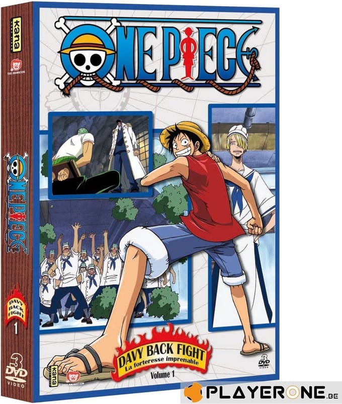 ONE PIECE DAVY BLACK FIGHT - Vol 1 (3DVD)