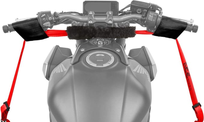 Acebikes Buckle-Up spanbanden - motor vastzetten - inclusief draagtas