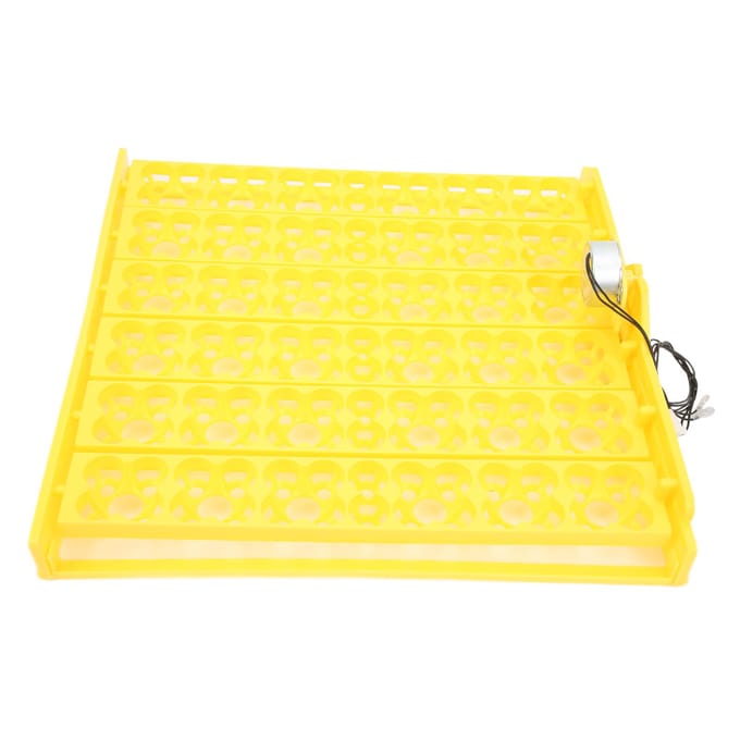 156 stuks Volautomatische Eierbroedlade Plastic Eierincubatorlade Duurzame Eierdraaier voor