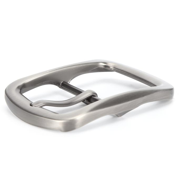 Riemgesp Messing Retro Verwijderbare Enkele Prik Tailleband Sluiting Versteller Accessoires Type A gray