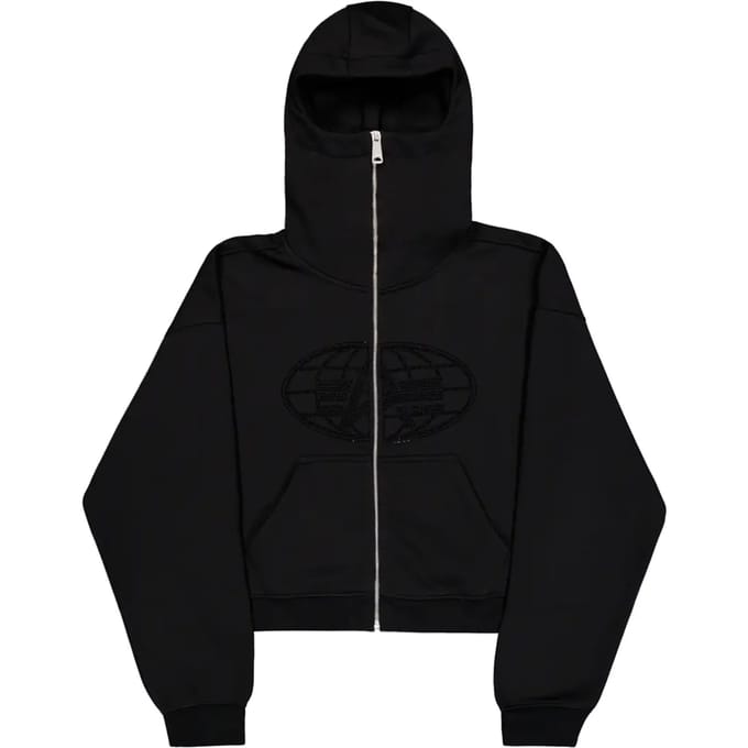 Dames Hoodie Alpha Industries Rhinestone World