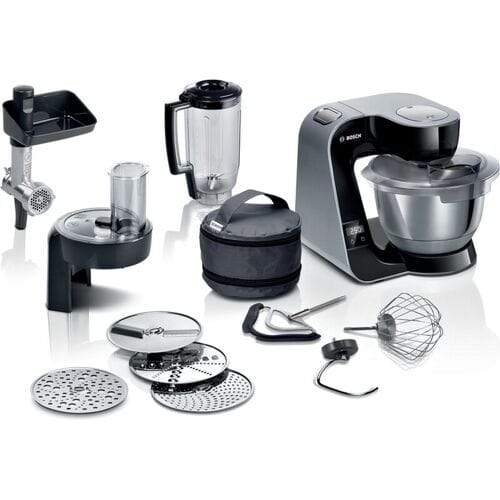 Bosch MUM5XC4E keukenmachine 1000 W 3,9 l Zwart Ingebouwde weegschalen