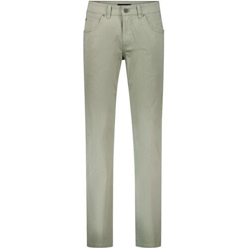 Gardeur Broek Bill Fine Pattern Cotton Comfort Stretch Soft Wash-out Effects Khaki / male