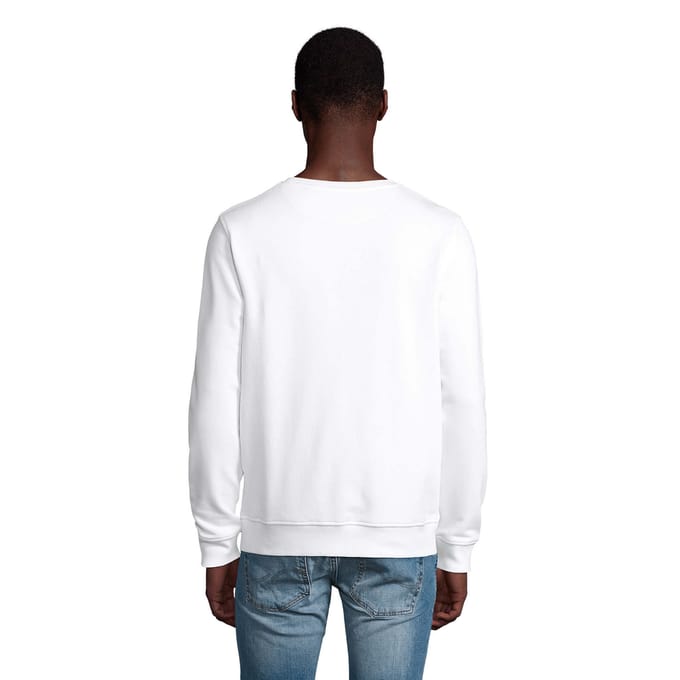 SOLS Uniseks Comet Sweatshirt voor volwassenen (Wit)