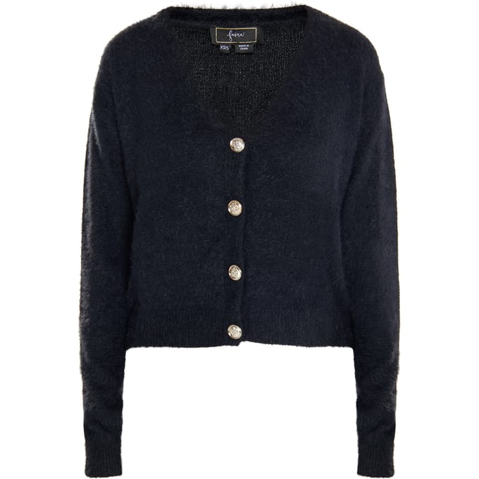 Faina Vest Dames zwart