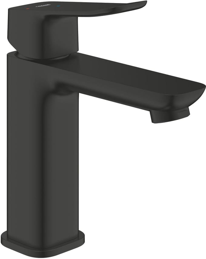 GROHE Dice Wastafelmengkraan - M-Size - Inclusief Push-Open Waste - Matte Black