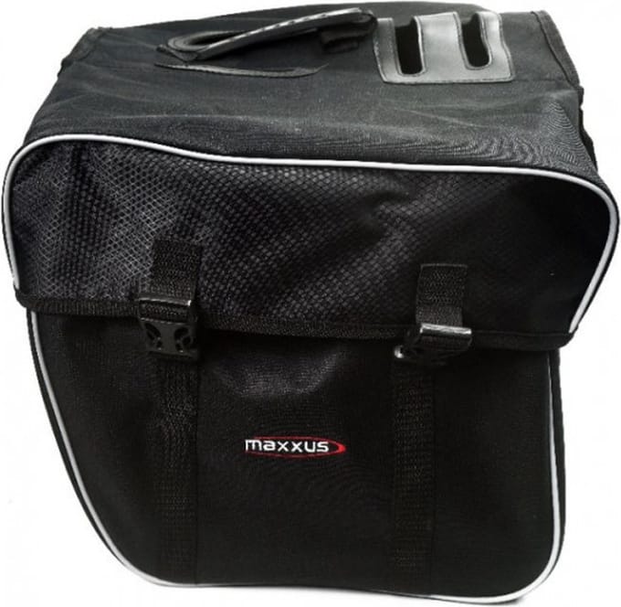 Dubbele Achtertas Bristol 36 L | Zwart | Maat: One Size
