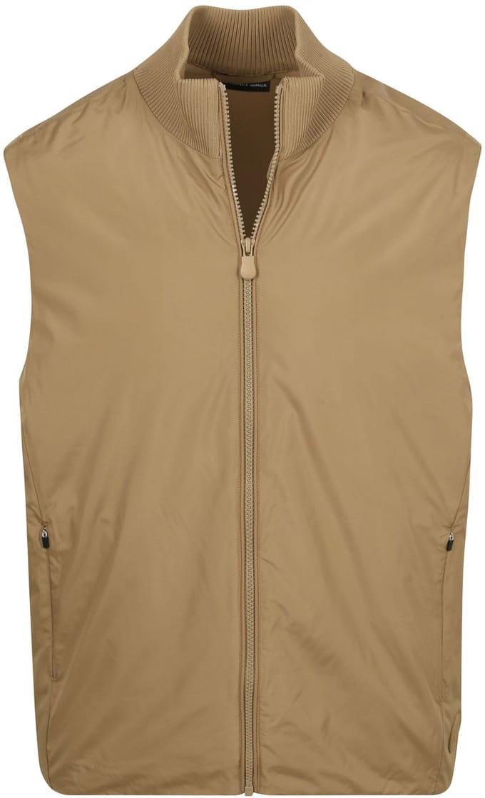 Save The Duck Bodywarmer Orris Camel - Maat M - Heren - Bodywarmers