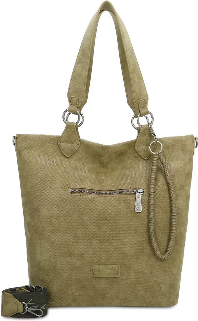 Fritzi aus Preußen Schoudertas Rub Iggi03 Shopper Moss Olijfgroen