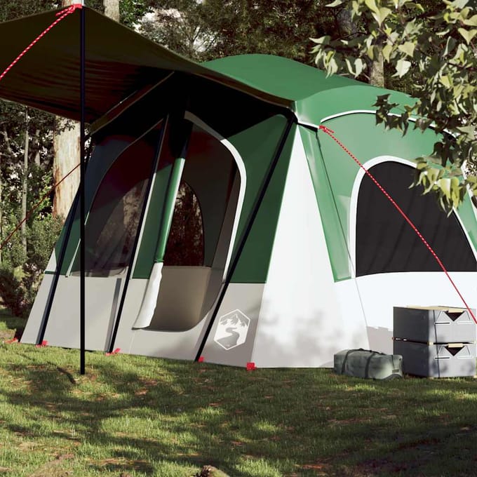 vidaXL - Tent - 5-persoons - waterdicht - groen