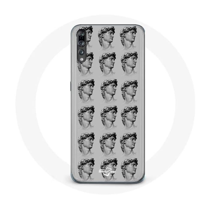 Coque pour Huawei P20 - Statut - Souple - Gris - Protection - Mixte gris