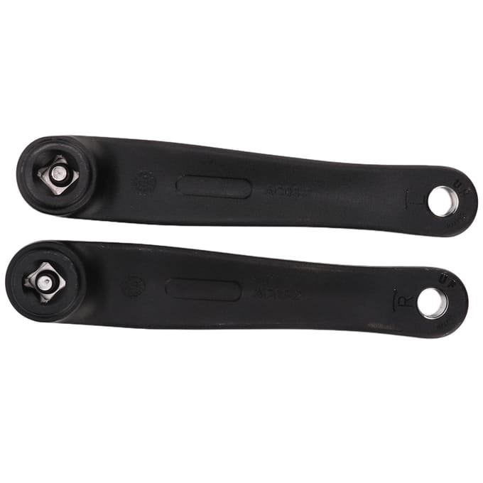 1 Paire Manivelle de Vélo Électrique Set Bras de Couple de Vélo Type Universel avec Vis pour Bafang Bbs01 Bbs02 black