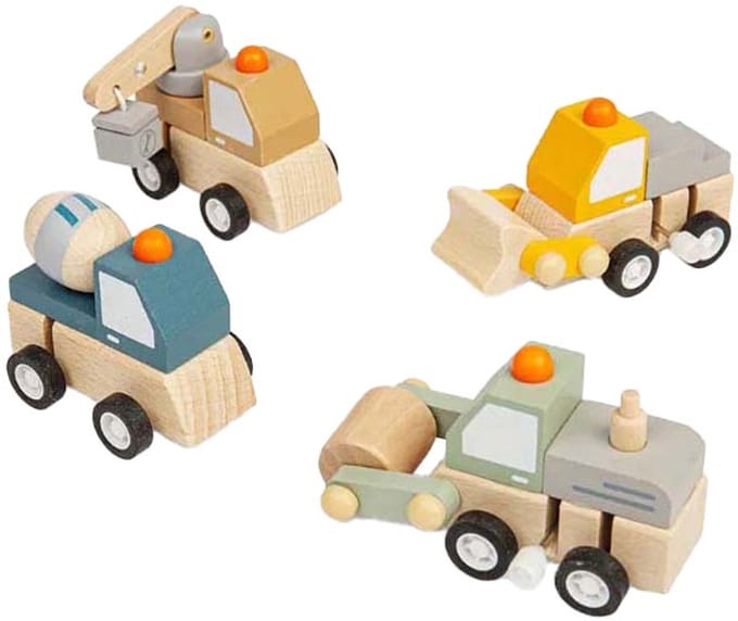 Bigjigs Wooden Wind-Up Truck