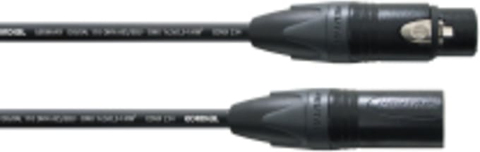 Cordial DMX AES/EBU Kabel XLR, 0,5m schwarz - DMX kabels