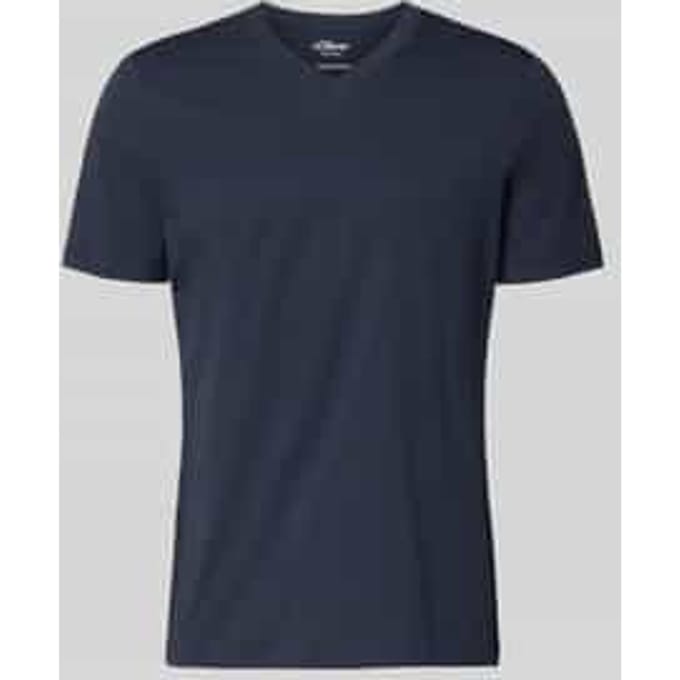 regular fit T-shirt van puur katoen