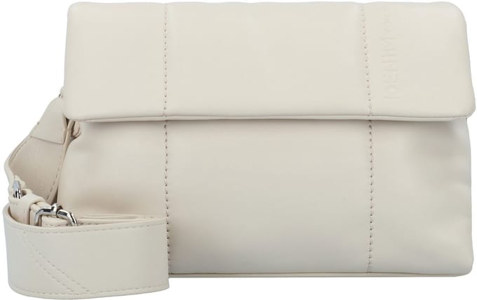 TOM TAILOR Schoudertas Allya Flap Bag Cream White Crème