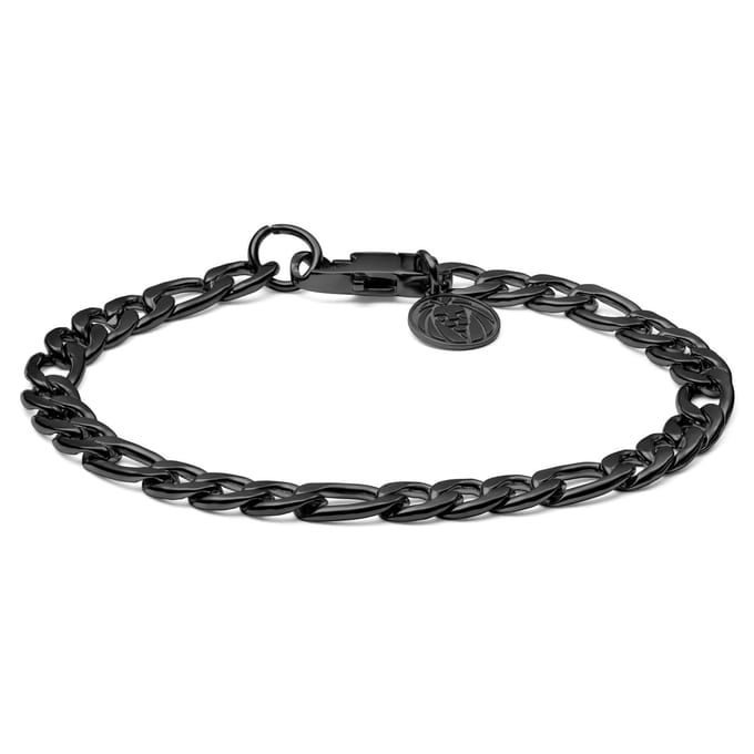 Cosmo Amager Gunmetal Figaroketting-armband