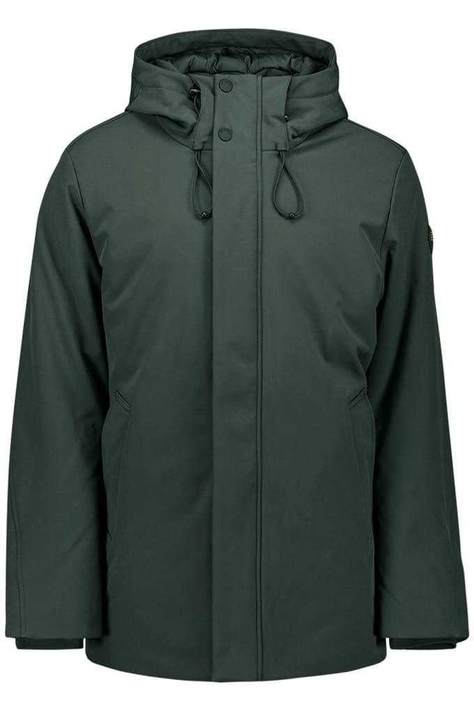 No Excess Jacket Parka Hooded Soft Shell Dark Steel Größe: L | Parkas Outlet | Herren