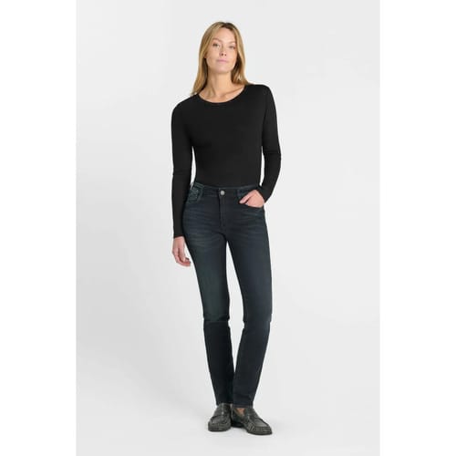 Jeans Le Temps des Cerises Jeans push-up recht hoge taille PULP, lengte 34