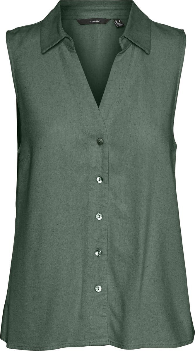 VERO MODA - VMMYMILO SL V-NECK SHIRT WVN GA BOO - Dames - Blouses