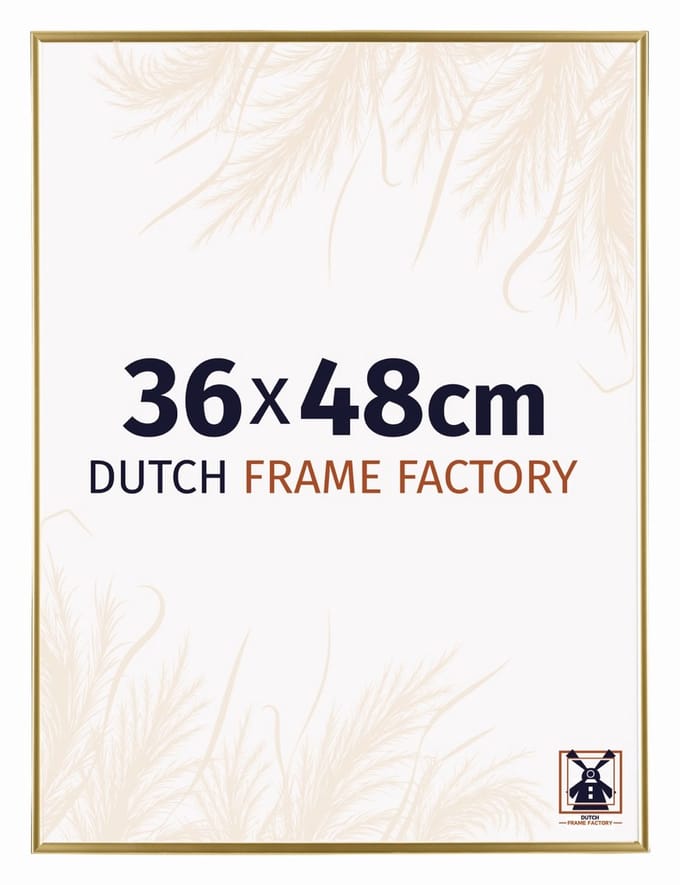 Fotolijst 36x48 cm - Kunststof - Goud - Easy