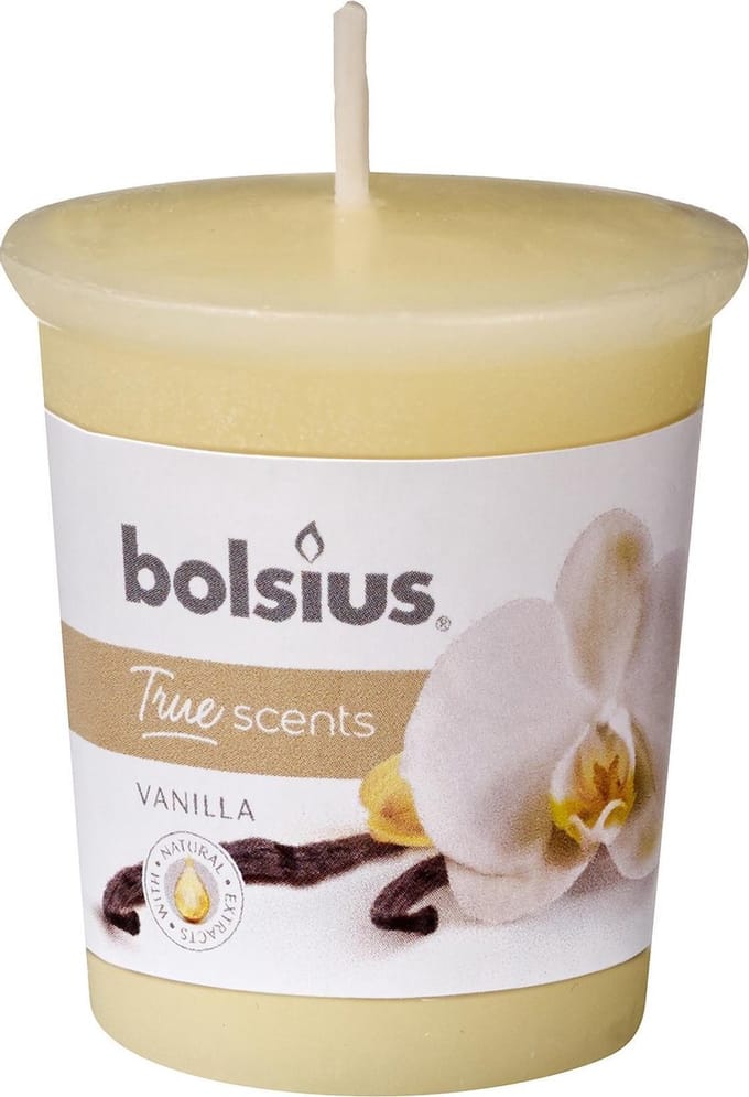 Bolsius - True Scents - Votive rond - 53/45 - Vanilla