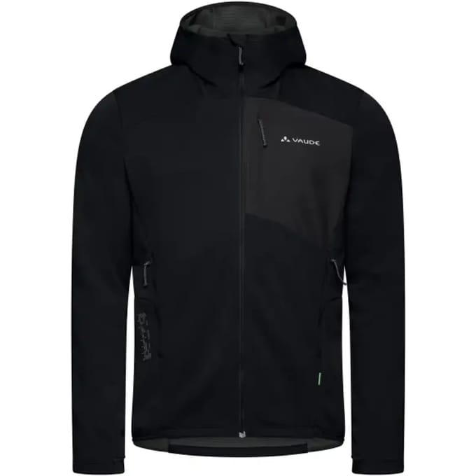 VAUDE Men's Monviso Fleece Jacket III, Jas, outdoorjas, met kap, fleece, Heren, Outdoorjas